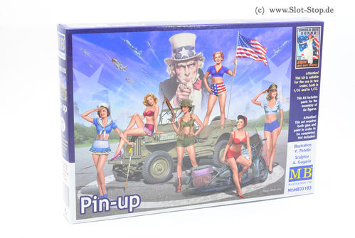 Figurensatz "Pin-Up" - 6 Mädels