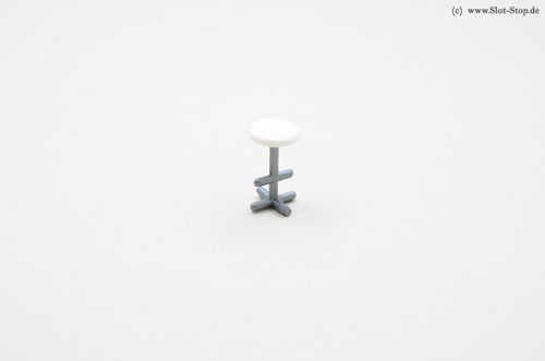 Bar stool (2 parts, unpainted)