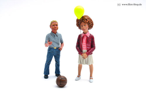 Kinder - Tessa & Nils mit Ball und Ballon  *ABVERKAUF*