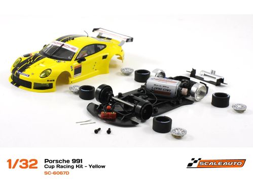*ARCHIV*  Scaleauto Porsche 991  "Cup racing kit yellow"  *ARCHIV*