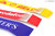 self adhesive sponsor logos (350mm x 30mm)