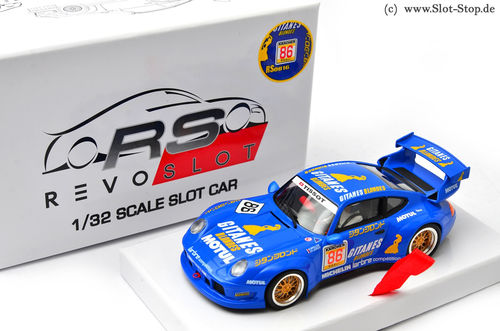 *ARCHIV*  RevoSlot Porsche 911 GT2 - Gitanes blue #86  *ARCHIV*