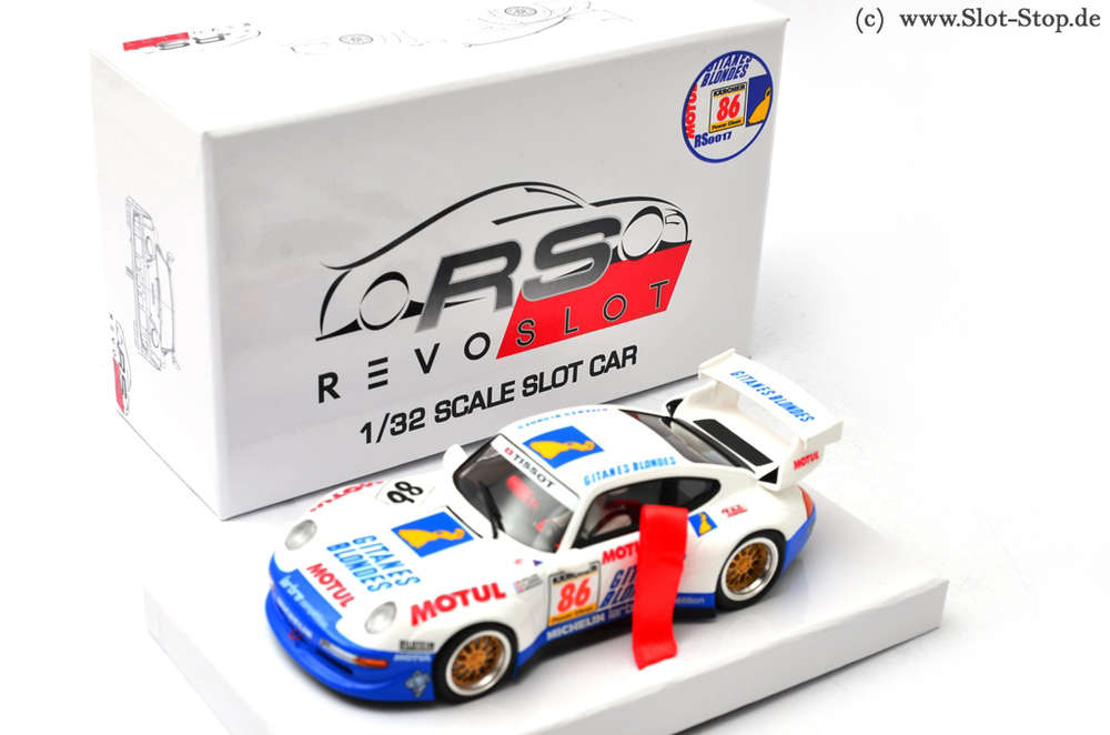RevoSlot RS-0017 Porsche 911 GT2 Gitanes white #86ENVIO GRATIS!!! 