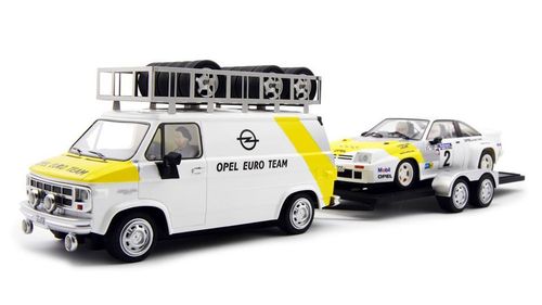 AvantSlot Opel Euro Team Rallye-Gespann