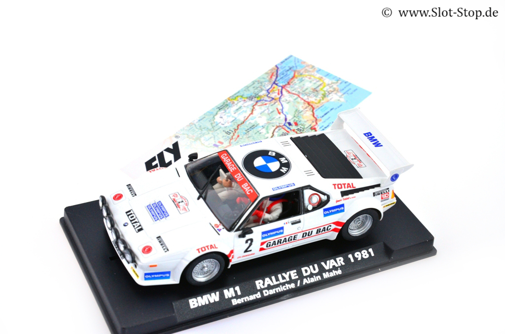 FLY BMW RALLYE DU VAR 1981  'TOTAL' #2 WHITE   A2011  1:32  BNIB LATEST 