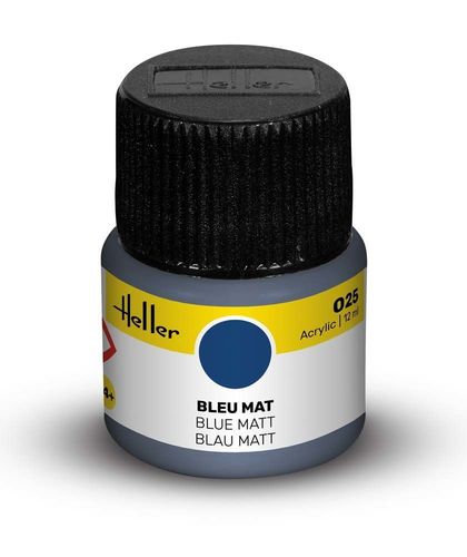 Acrylfarbe 025 Blau matt (12ml)