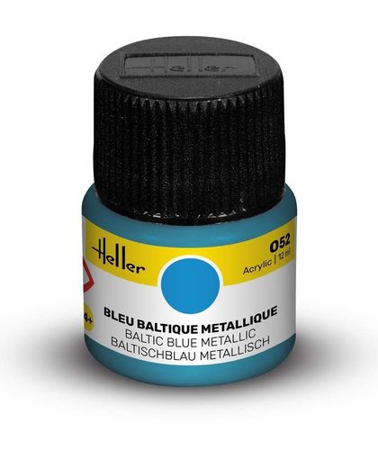 Acrylfarbe 052 Baltischblau metallic (12ml)