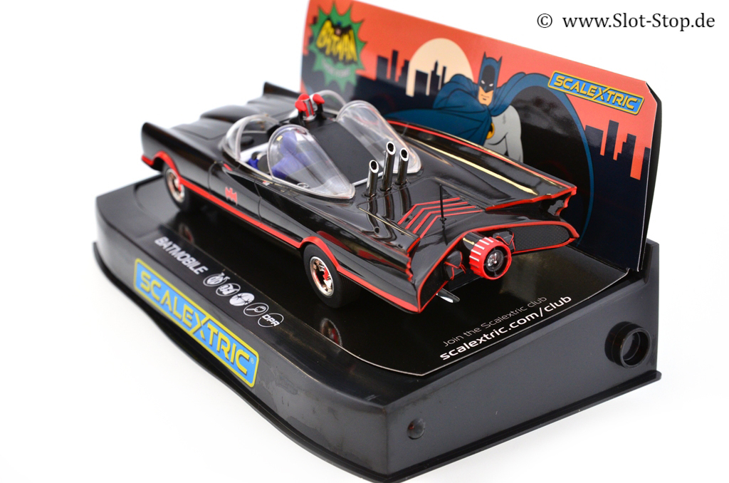 1966 TV Series Batmobile DPR W/ Lights 1/32 Slot Car C4175 Scalextric Batman 