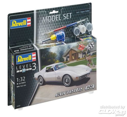 Revell Bausatz - Chevrolet Corvette C3 (Maßstab 1:32)
