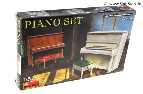 Piano-Set - 2 Klaviere (Bausatz 1/35)