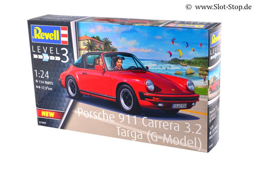Revell Bausatz - Porsche 911 Carrera 3.2 Targa (Maßstab 1:24)