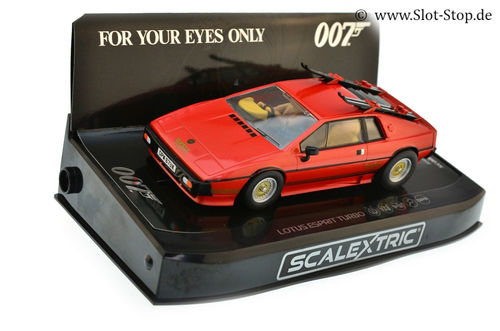 Scalextric Lotus Esprit - 'James Bond - for your eyes only'